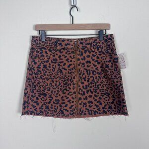 Free People Pineapple Combo Skirt 28 NWT